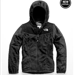 Black Hooded North Face Jacket